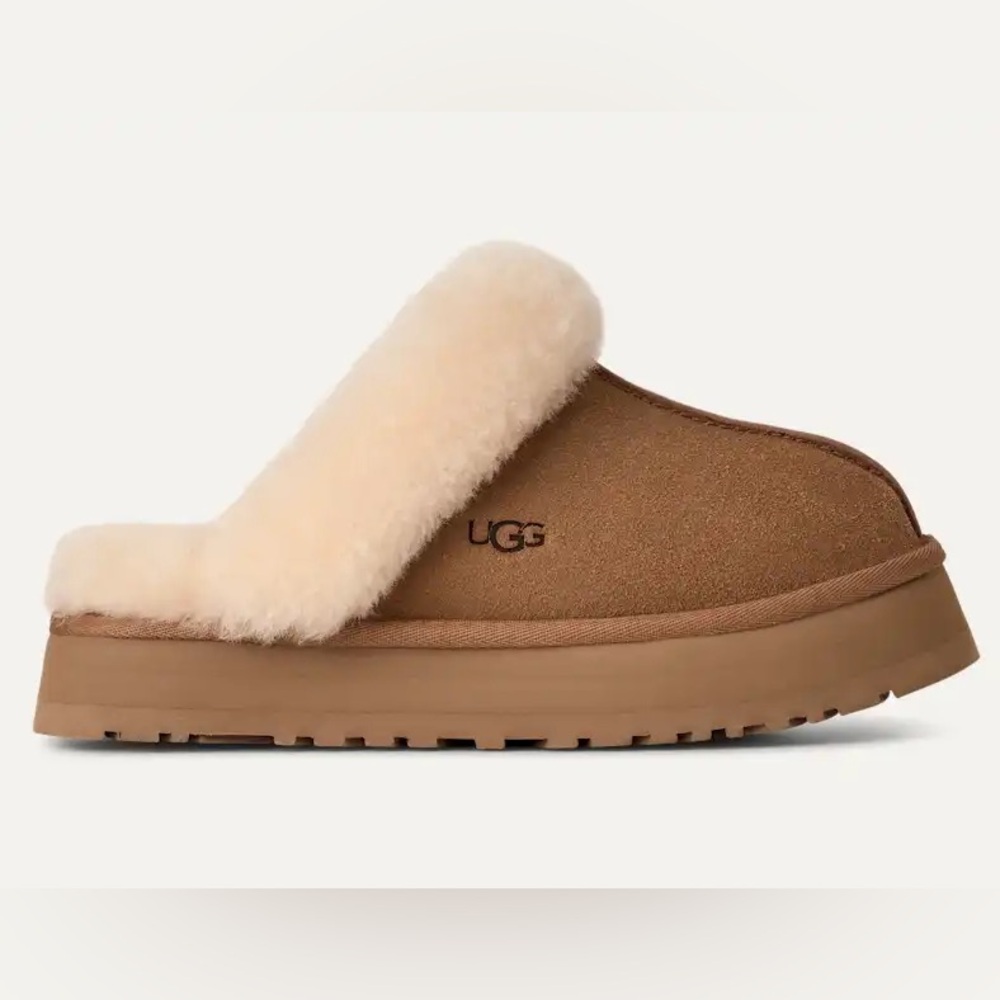 UGG Chestnut Disquette Slippers